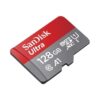 Sandisk 128GB Ultra MicroSD Card (SDHC) + Adapter Class 10