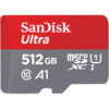 Sandisk 512GB Ultra MicroSD Card (SDHC) + Adapter Class 10
