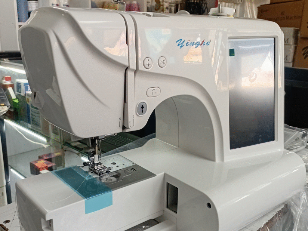desktop embroidery machine
