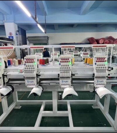 4 Head embroidery machine