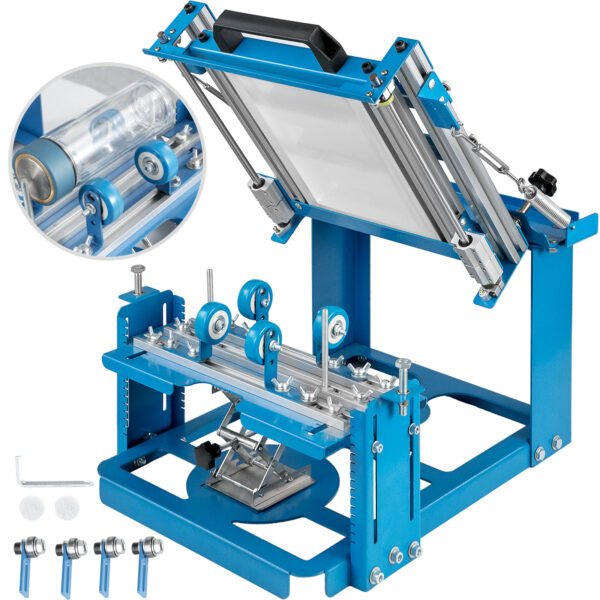 Manual Cylinder Screen Printing Machine