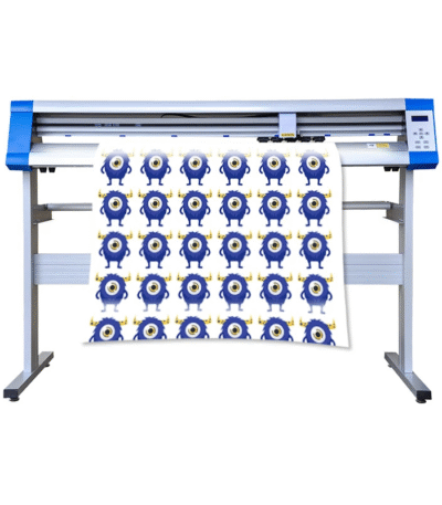 "4ft contour vinyl cutting plotter machine with digital LCD control panel"