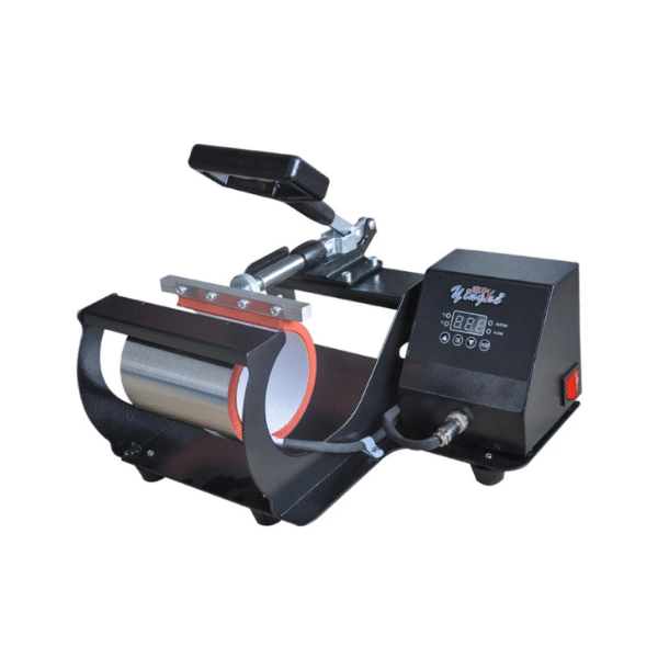 "Single Mug Press Machine with digital control panel and attached 11oz mug element"