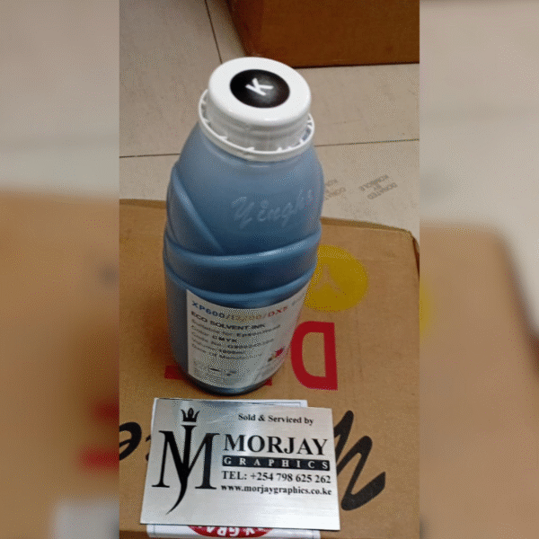 Black Eco Solvent CMYK Ink for Digital Printing – Compatible with I3200, Dx5, and XP600 Printers